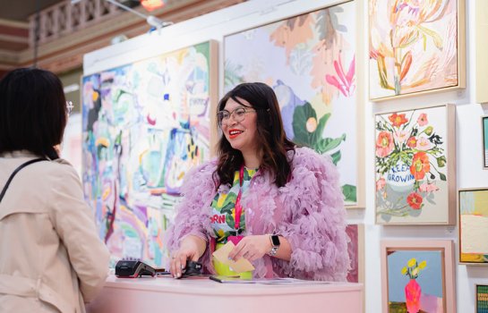 Art ATMs, first-time buys and live painting – your guide to Affordable Art Fair Brisbane