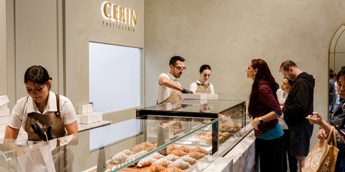 Cerin Pasticceria, an Italian-inspired bakery serving cornetti, cakes, coffee and more, has opened in Woolloongabba