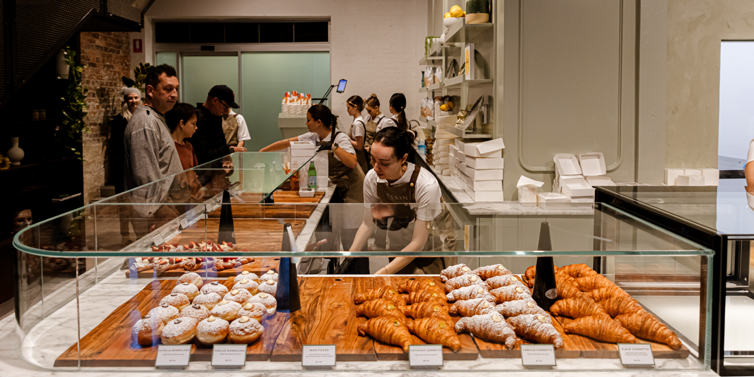 Cerin Pasticceria, an Italian-inspired bakery serving cornetti, cakes, coffee and more, has opened in Woolloongabba