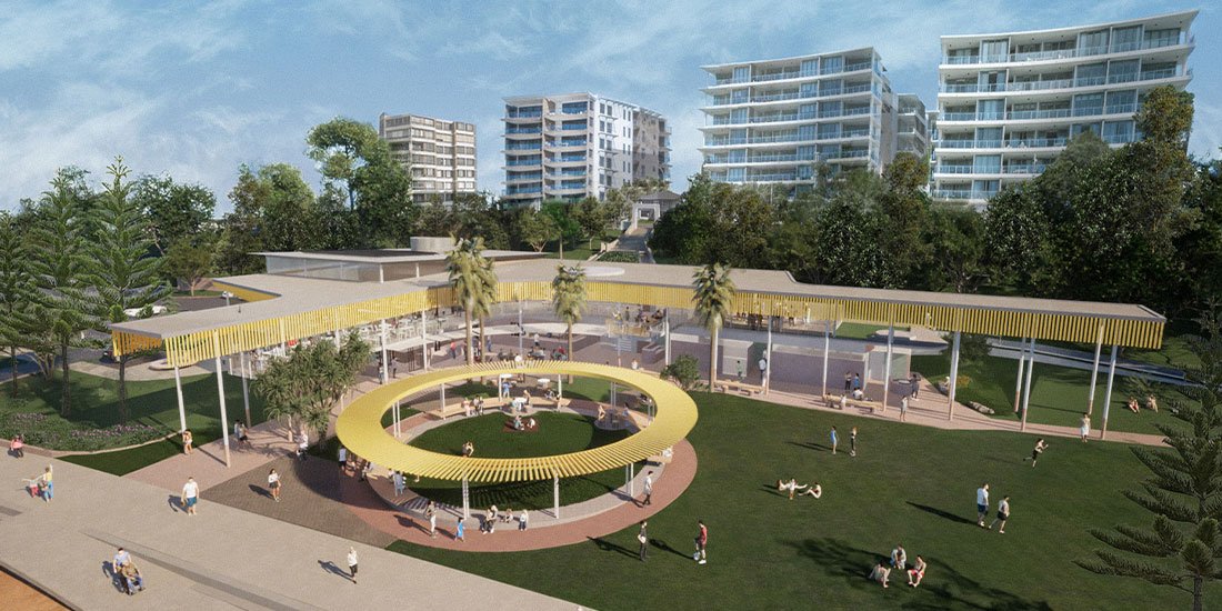 City of Moreton Bay unveils the designs for the new-look Suttons Beach Public Space