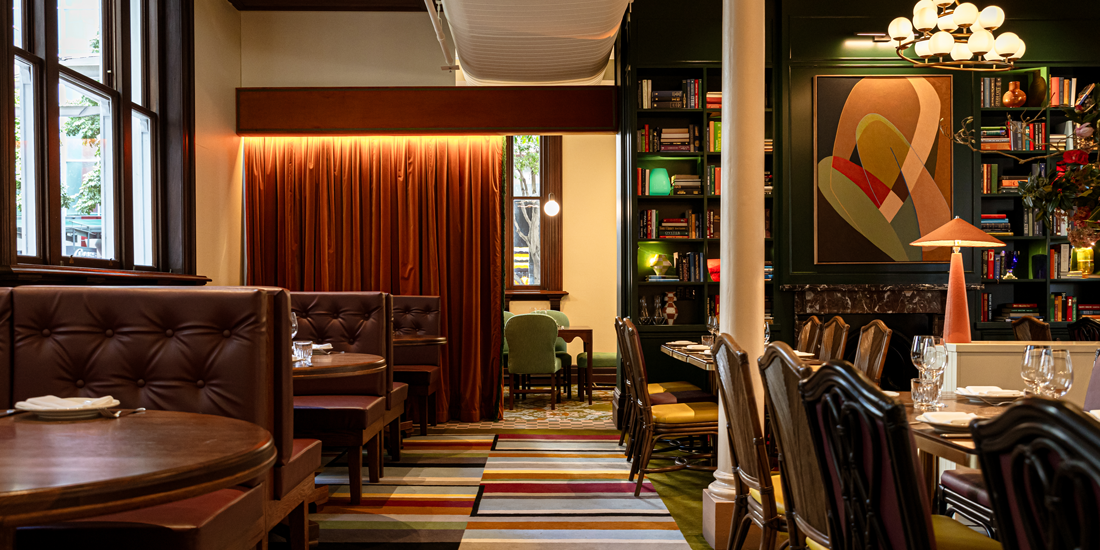 Colour, cocktails and classic cuisine – Naldham House, The City’s landmark new dining hub, has opened to the public