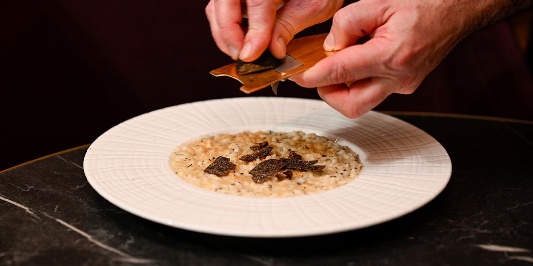 Indulge in a degustation of truffle-infused dishes at Bacchus Restaurant