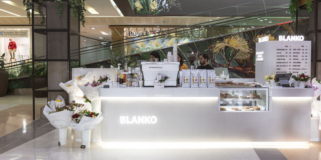 Get florals and flat whites from North Lakes newcomer Blanko Specialty Coffee