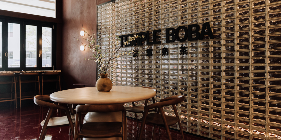 Portside Wharf welcomes Temple Boba, a chic dispensary of bubble tea and dessert