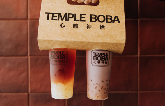 Portside Wharf welcomes Temple Boba, a chic dispensary of bubble tea and dessert