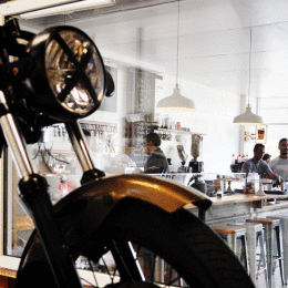 The coast's first motorbike cafe Espresso Moto opens in Palm Beach