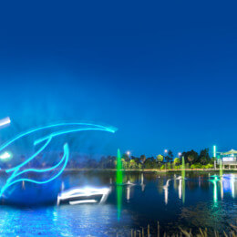 Lasers to light up the night sky at Robina Town Centre