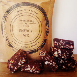 Snack on an energy mix from Nourishing By Sally