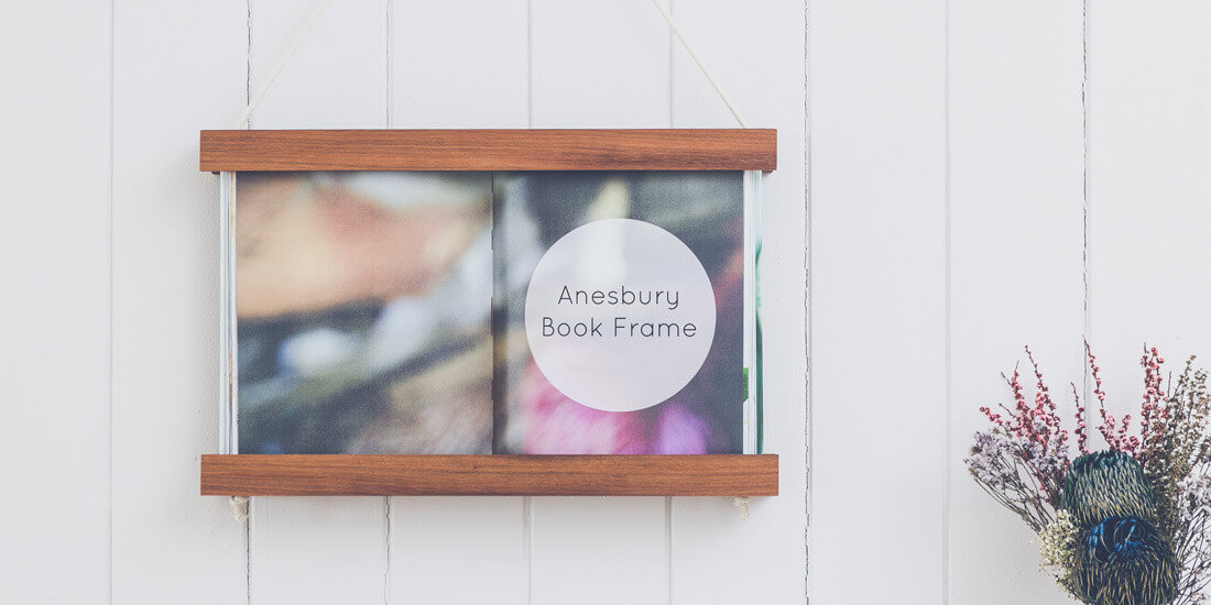 Display your favourite book in the Anesbury Book Frame