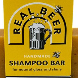 Lather up in beer shampoo from Beauty and the Bees