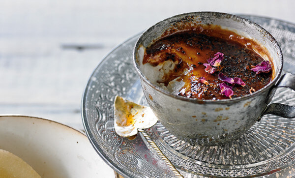 Dip your spoon into a supercharged chai creme brulee