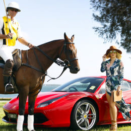 Don the frocks and pop the bubbles at Polo by the Sea