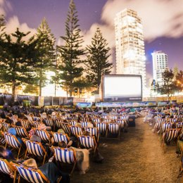 Head to Ben & Jerry's Openair Cinema for outdoor flicks and sundae sessions