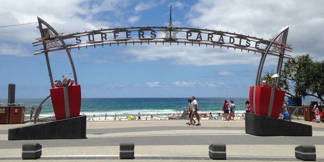 Surfers Paradise transforms into a beachside wonderland for 12 days of Christmas