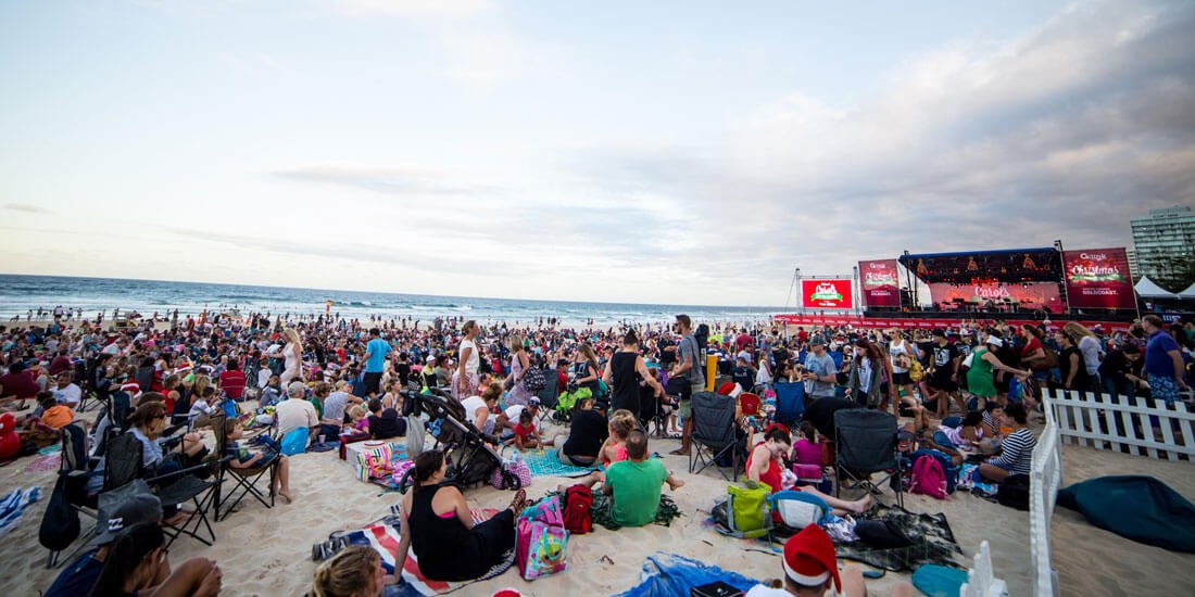 Surfers Paradise transforms into a beachside wonderland for 12 days of Christmas