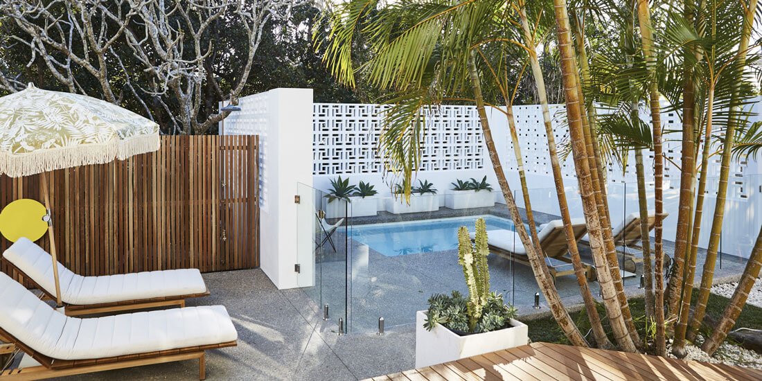 Step inside Byron Bay's newest luxury guest house, Bask & Stow