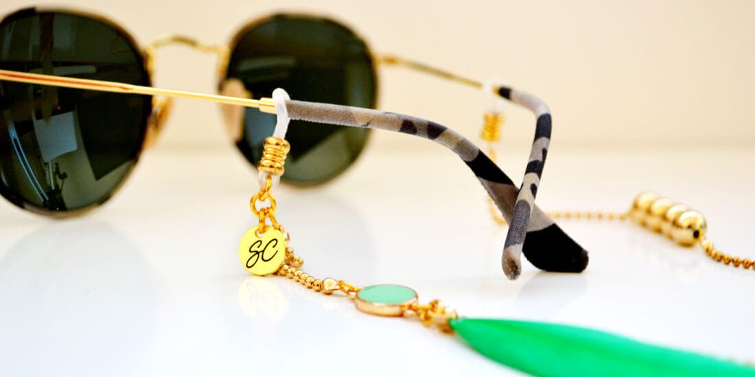 Let your eyewear swing with bling from Sunny Cords