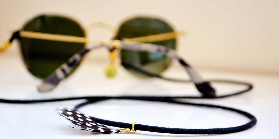 Let your eyewear swing with bling from Sunny Cords