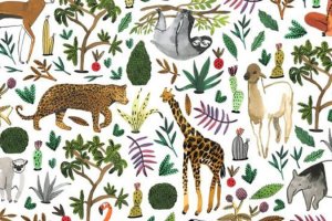 Unwind with Watercolour (Safari Animals)