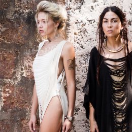 The White Raven weaves natural materials and sensual vibes into its new 2017 collection