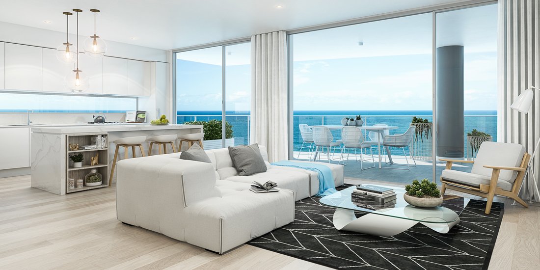 Enjoy the luxuries of beachfront living at Northcliffe Residences