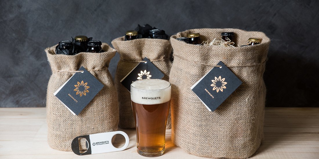 Give the gift of (craft) beer with bouquets by Brewquets
