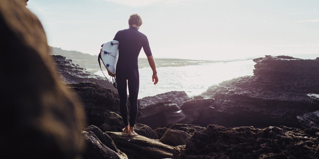 Slip into a plant-based wetsuit with minimalist style by NCHE