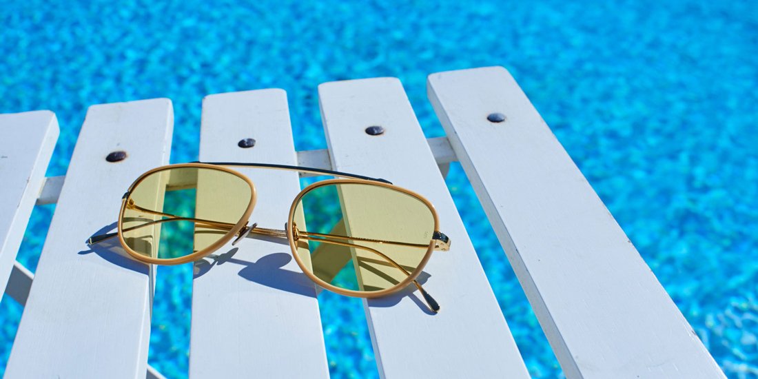 Step back to an era of free love, pool parties and transparent lenses with Sunday Somewhere