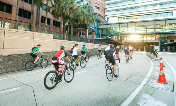 Journey from concrete jungle to crashing waves for the Brisbane to Gold Coast Cycle Challenge