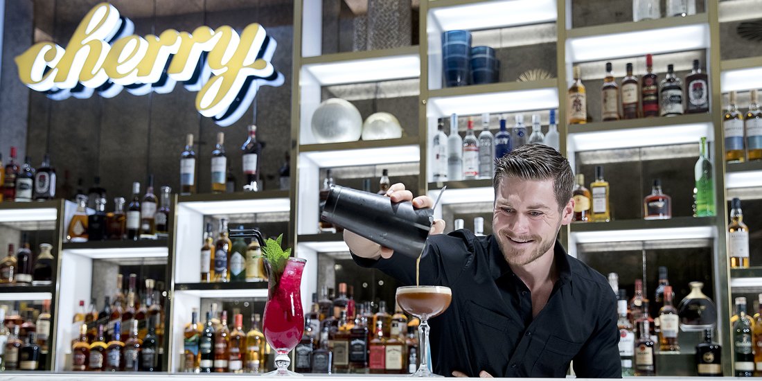 Sip designer drinks at Cherry – the Gold Coast's sleek new cocktail bar 