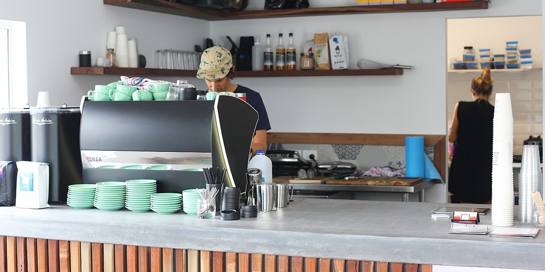 Sip specialty brews by the beachside at Kirra's new hang Zephyr Coffee Co.