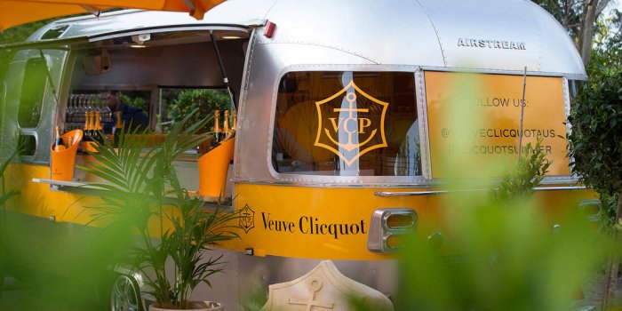 Veuve Clicquot Airstream Pop-Up at The Star