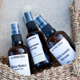 Slather on vegan skincare from Currumbin's Alpine and Sea