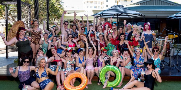 Pin Up Pool Party at QT Gold Coast