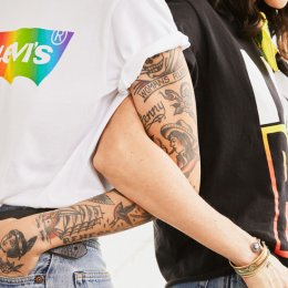 The 2018 Levi's Pride Collection is giving us all of the happy feels