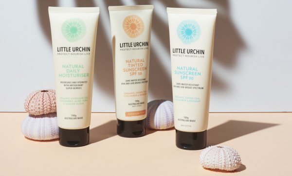 Protect your skin and the coral reefs with Little Urchin natural sunscreen