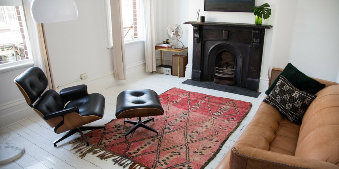 Fancy up your floor with a Moroccan rug from Nouvelle Nomad