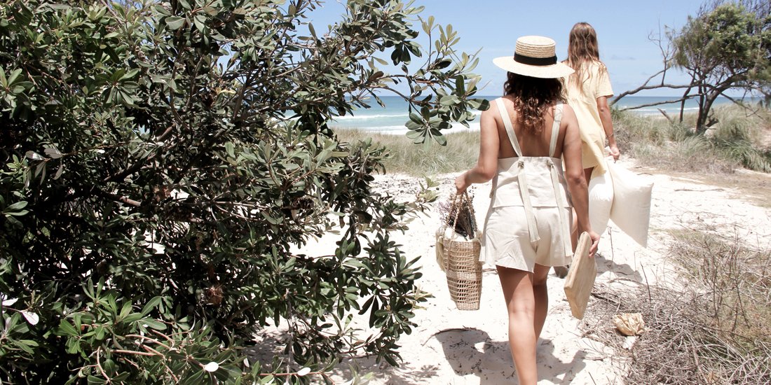 Embrace effortless beauty with threads from Byron Bay's yarn.