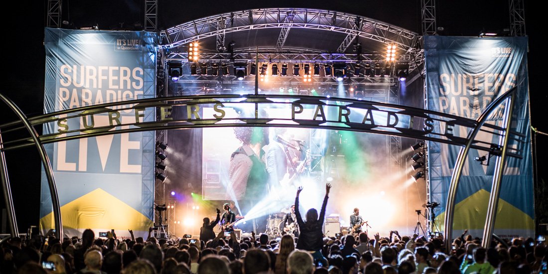 Jimmy Barnes headlines an all-Aussie line-up for the Surfers Paradise LIVE beachfront music festival