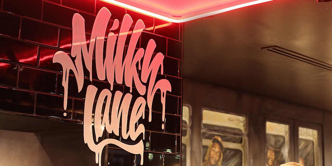 Sydney's Milky Lane brings next-level burgers, sweet cocktails and hip-hop tunes to Surfers Paradise