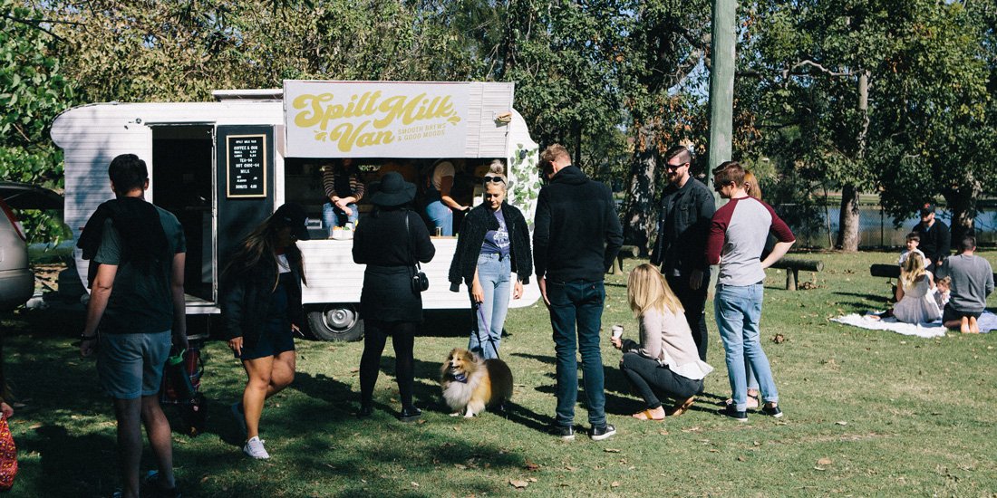 Conscious caffeinators – Spilt Milk Van hits the road to spread good moods and great brews