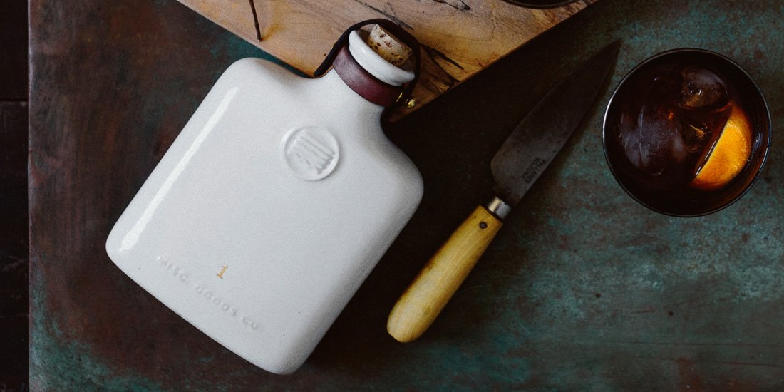 Stylish sips – enjoy a nip on the run with ceramic flasks from Misc Goods Co