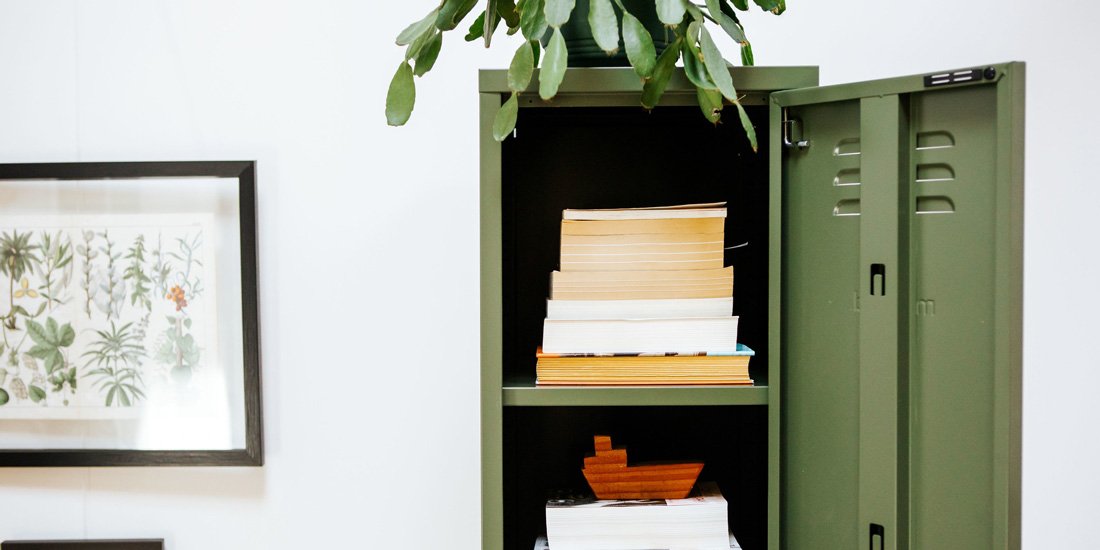 Cure your storage woes with Mustard Made lockers