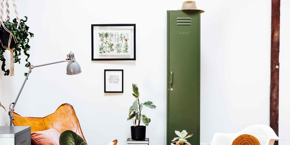 Cure your storage woes with Mustard Made lockers