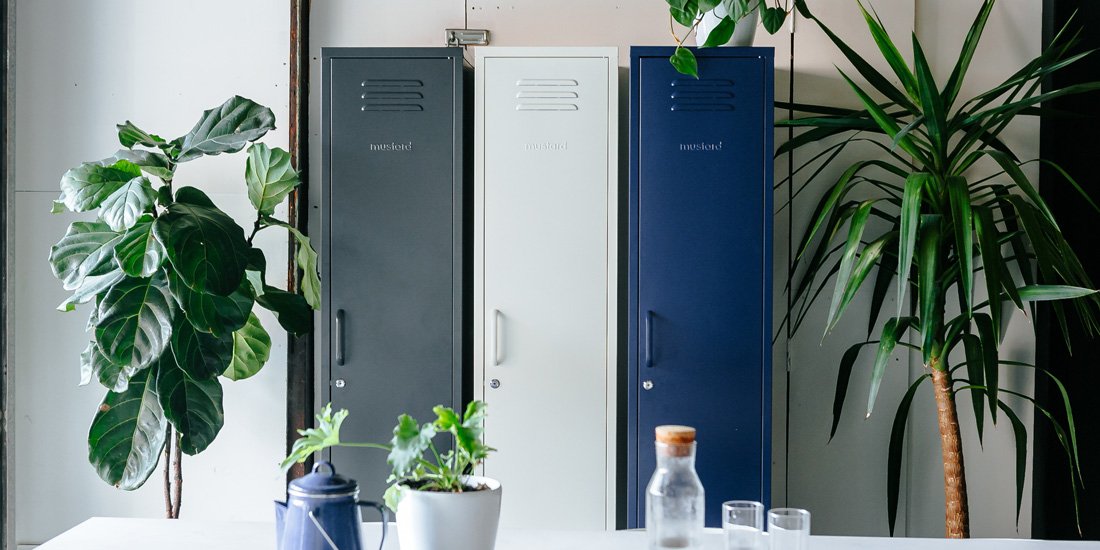 Cure your storage woes with Mustard Made lockers