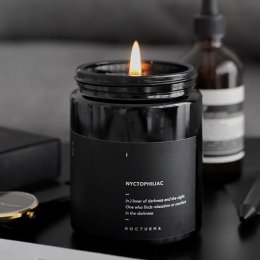 Illuminate your dark side with cruelty free Nocturna candles