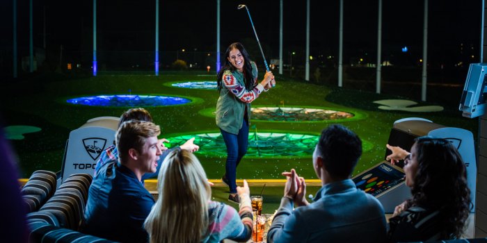 Flashback Fridays at Topgolf