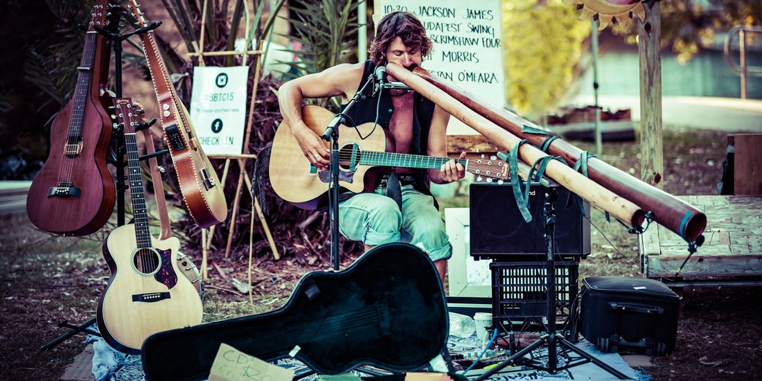 Treat your earholes to a weekend of live music at Buskers by the Creek