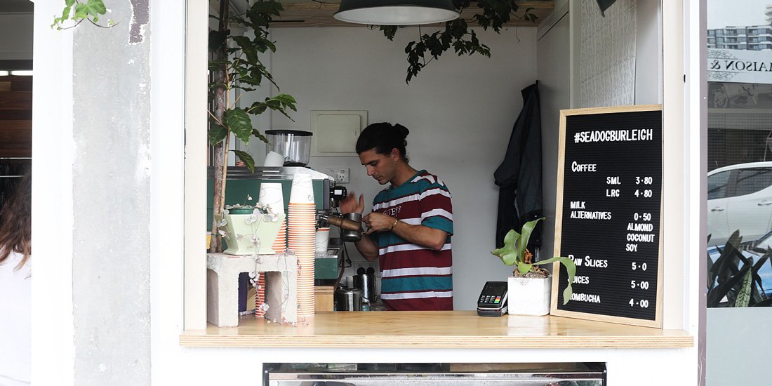 Tiny coffee hub Seadog slings specialty brews in the heart of Burleigh