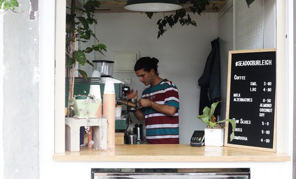 Tiny coffee hub Seadog slings specialty brews in the heart of Burleigh